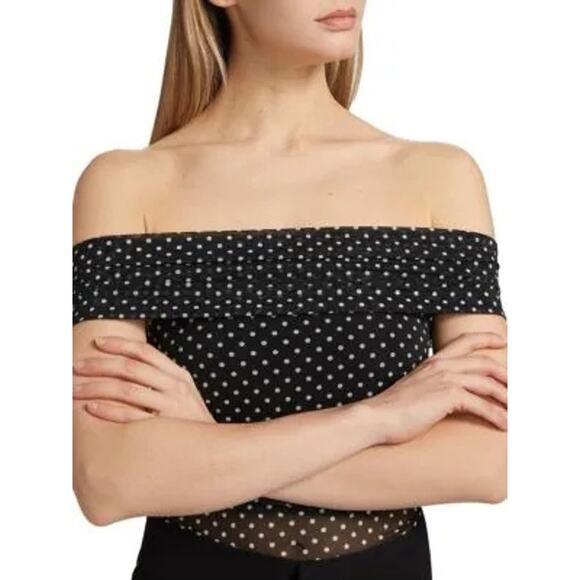 ALICE + OLIVIA Isadola Off-the-Shoulder Top - Picture 3 of 14